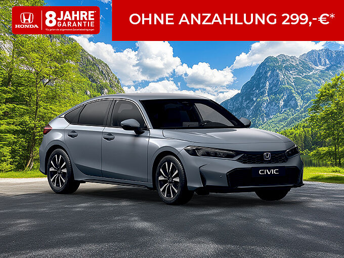 0726 Civic e:HEV Elegance  - Leasing 299 €
